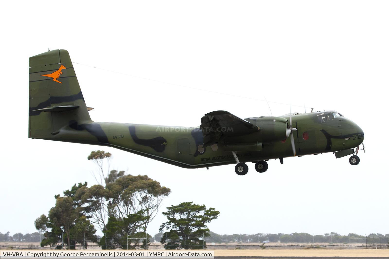 VH-VBA, 1964 De Havilland Canada DHC-4 Caribou C/N 210, Airshow.