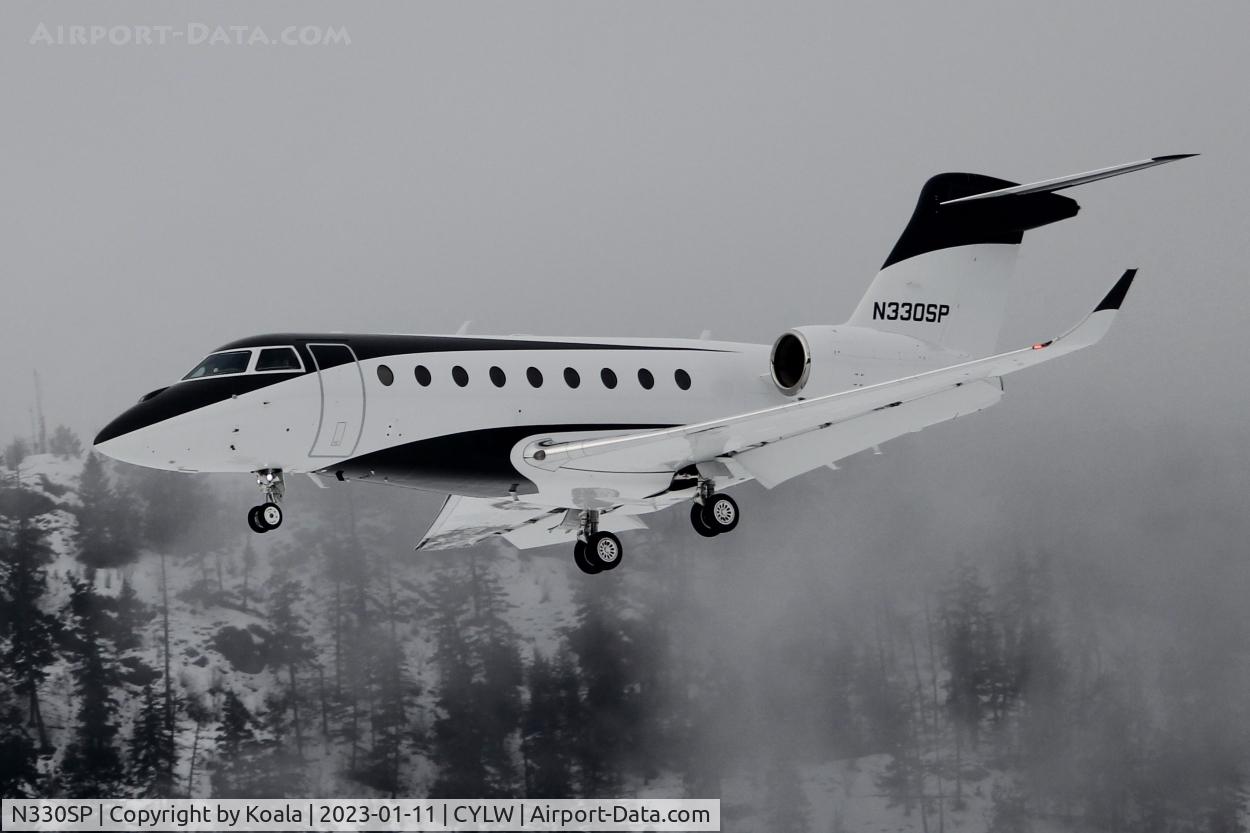 N330SP, 2014 Gulfstream G280 C/N 2052, Arrival from Hailey (SUN, ID).