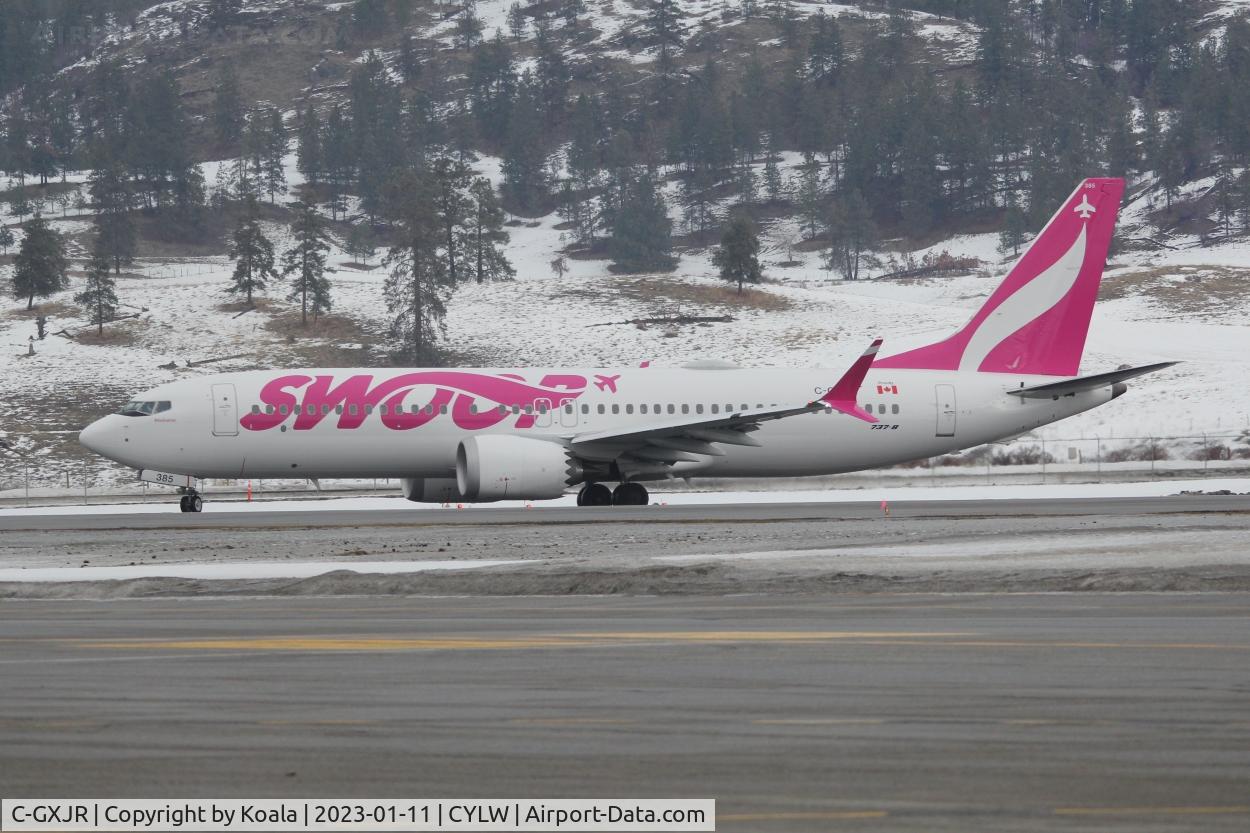 C-GXJR, 2019 Boeing 737- MAX 8 C/N 42843, Departure to Toronto.