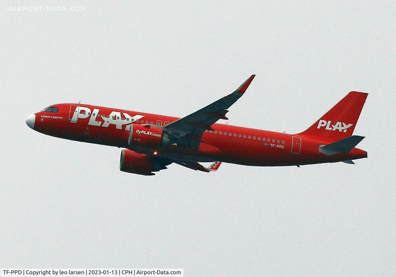 TF-PPD, 2017 Airbus A320-251N C/N 7576, Copenhagen 13.1.2023