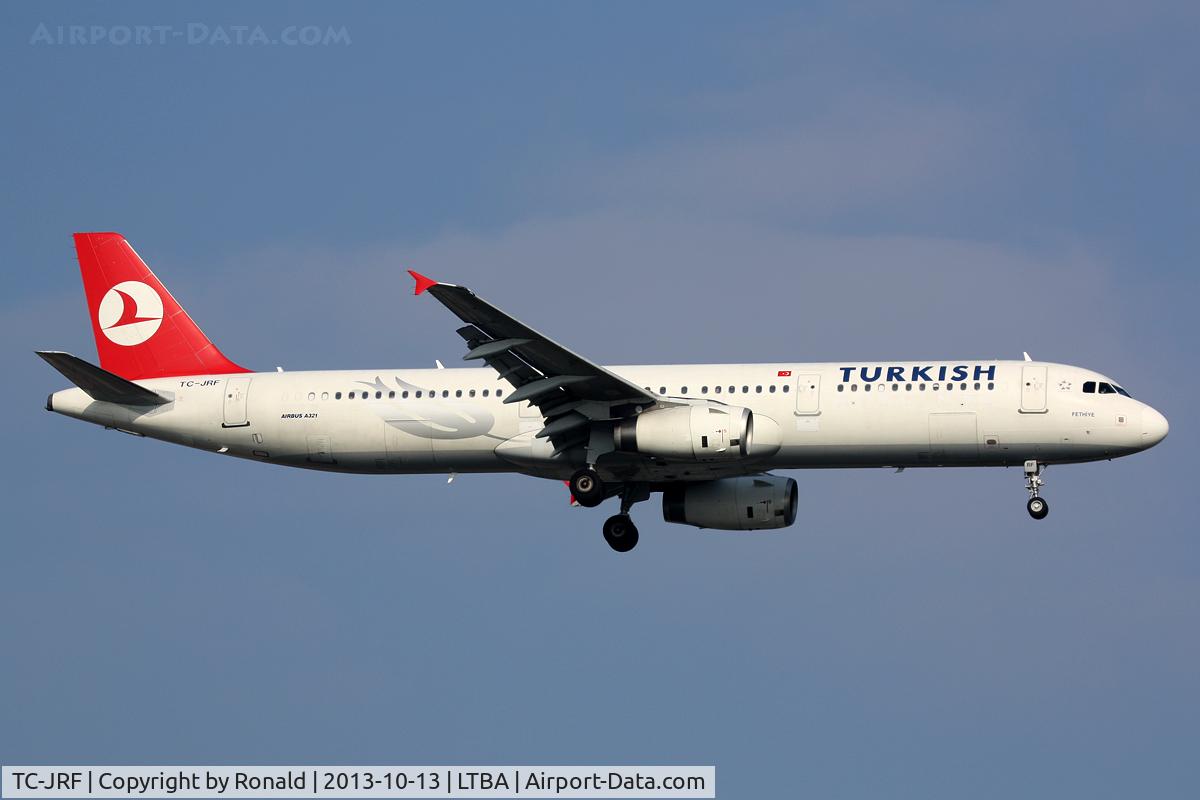 TC-JRF, 2007 Airbus A321-231 C/N 3207, at ist