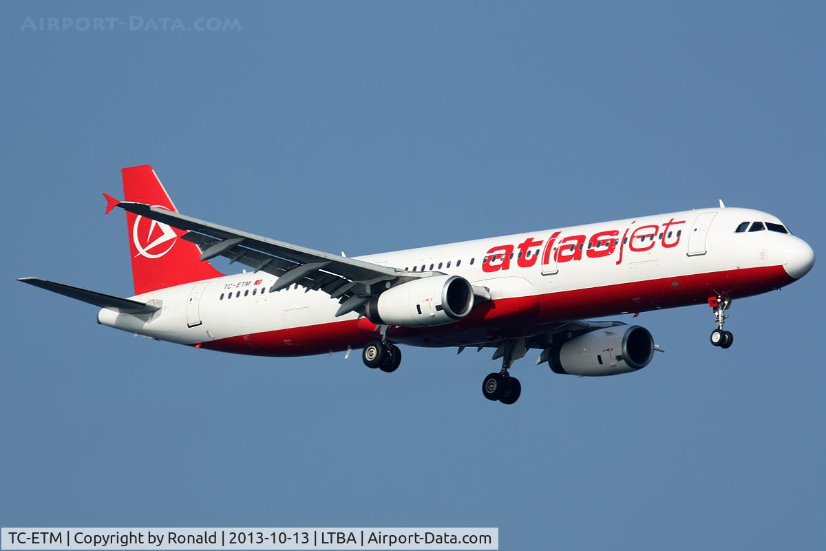 TC-ETM, 1996 Airbus A321-131 C/N 604, at ist