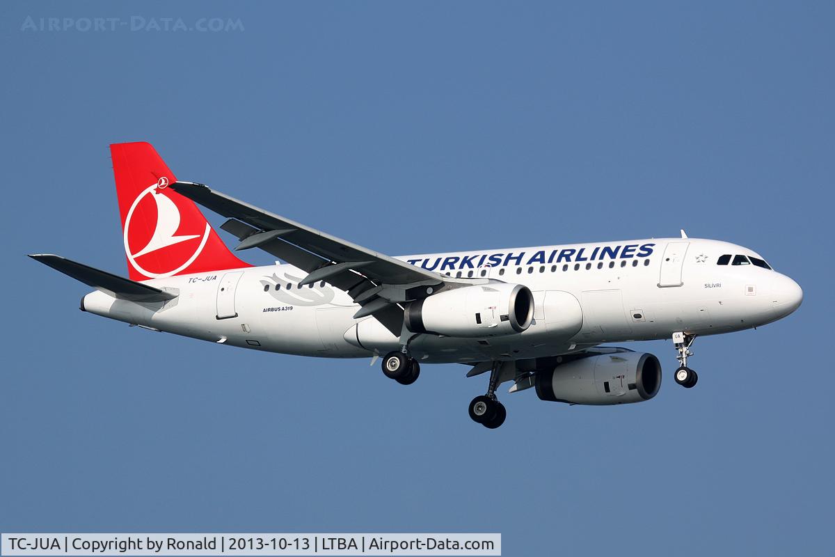 TC-JUA, 2005 Airbus A319-132 C/N 2404, at ist