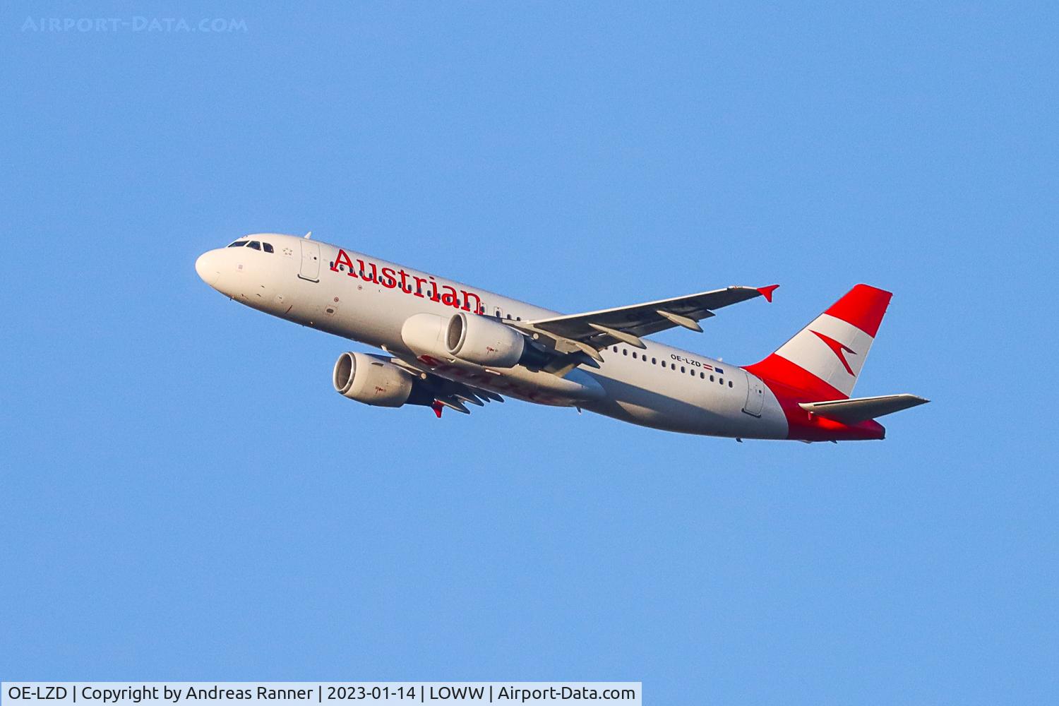 OE-LZD, 2012 Airbus A320-214 C/N 5299, Austrian Airlines A320