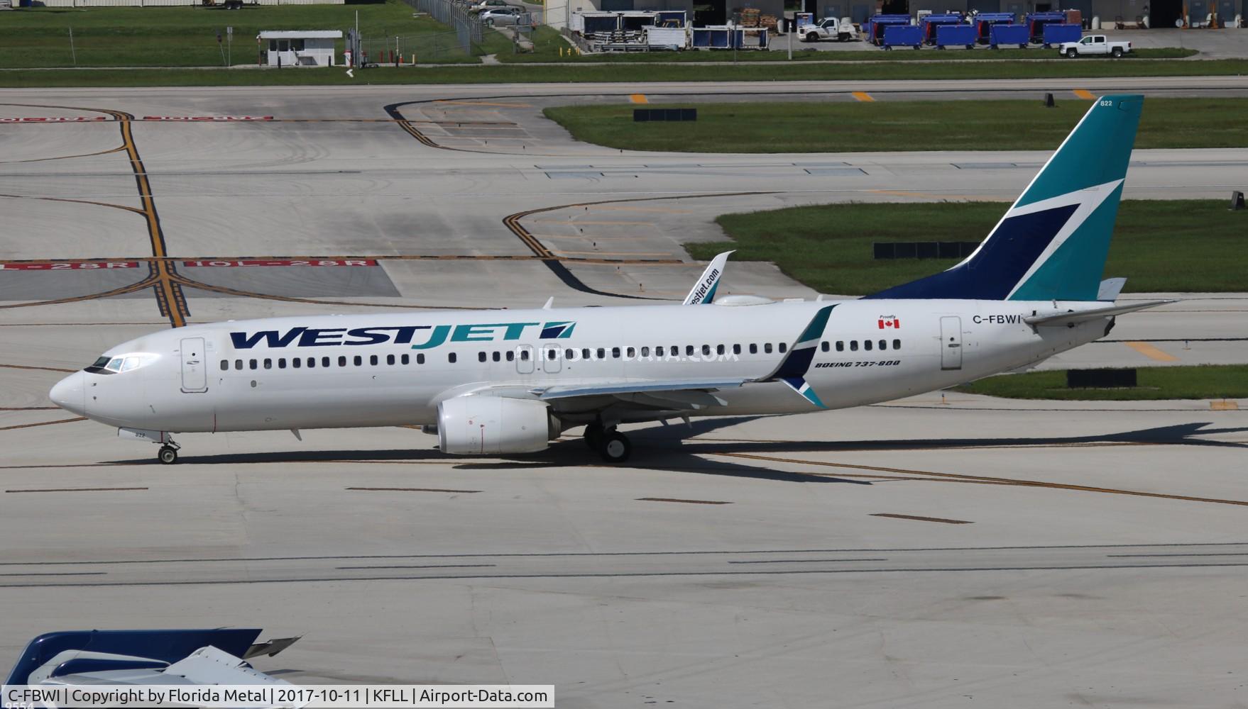 C-FBWI, 2013 Boeing 737-8CT C/N 39090, FLL 2017