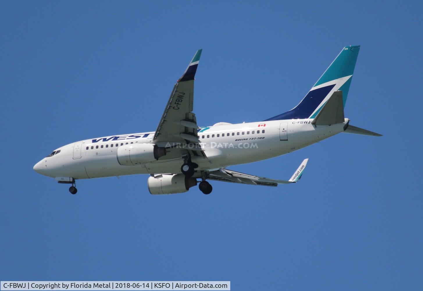 C-FBWJ, 2005 Boeing 737-7CT C/N 32767, Westjet 737-700 zx