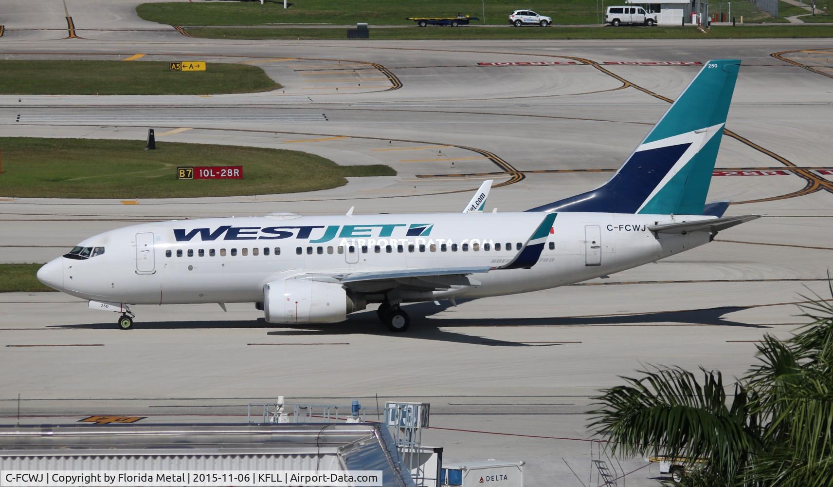 C-FCWJ, 2008 Boeing 737-7CT C/N 35086, WestJet 737-700 zx