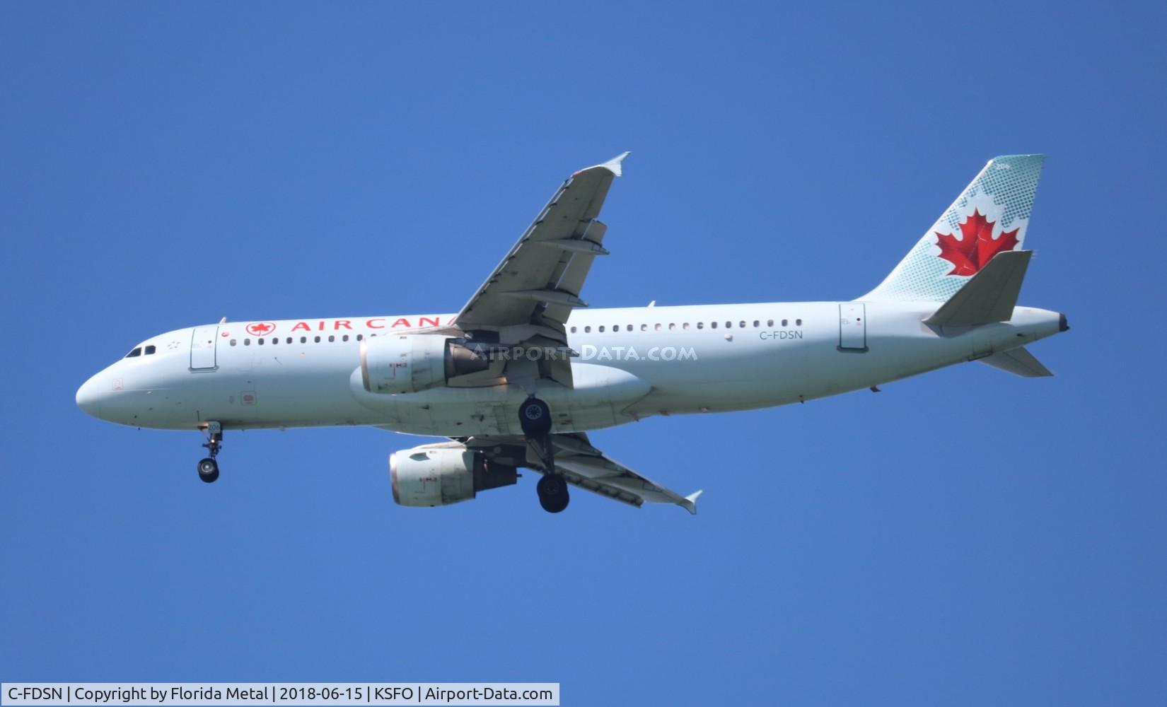 C-FDSN, 1990 Airbus A320-211 C/N 126, Air Canada A320 zx