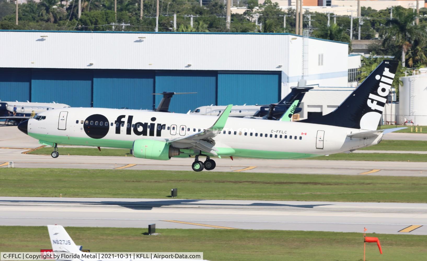 C-FFLC, 2010 Boeing 737-86J C/N 37758, Flair 737-800 zx