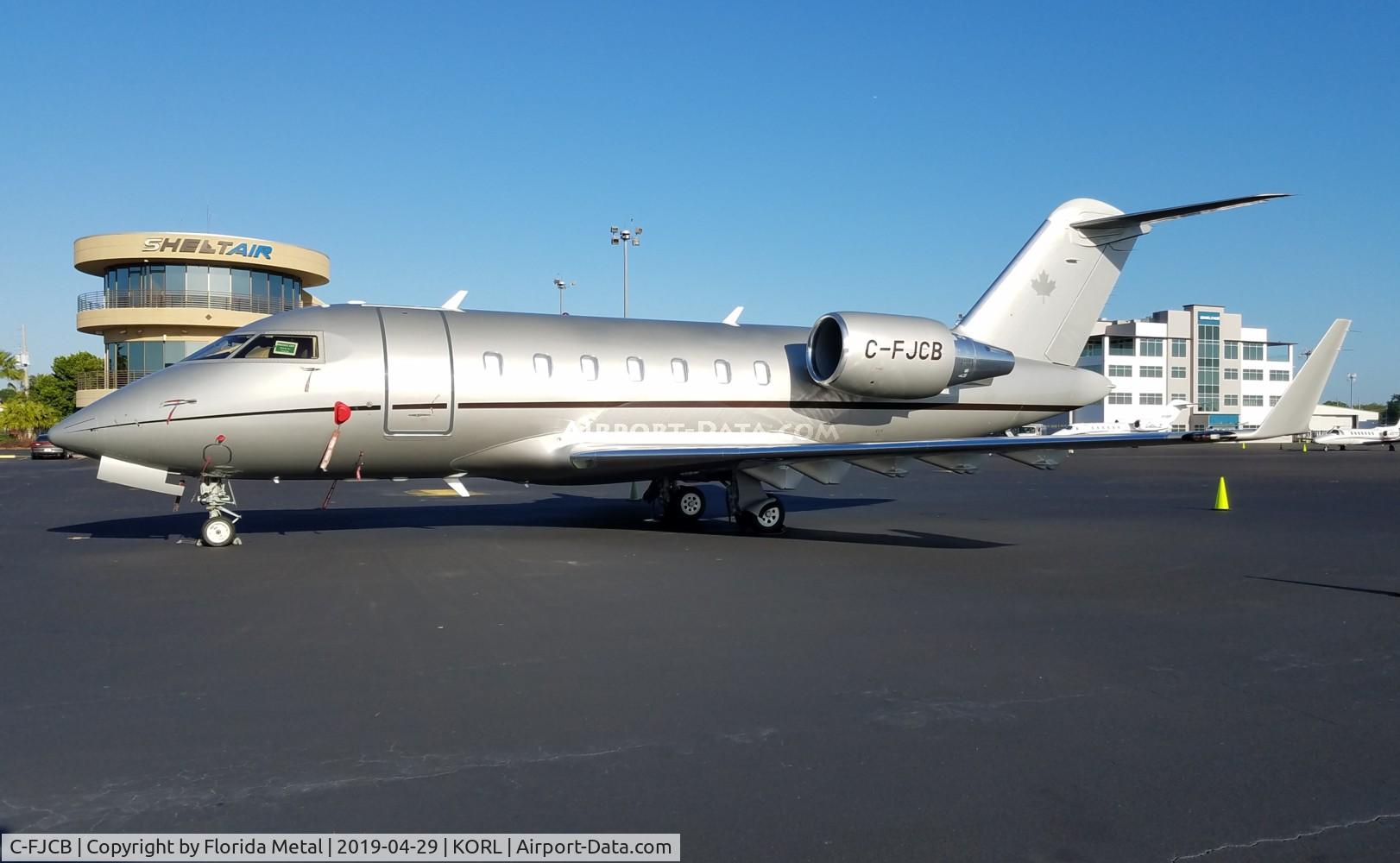 C-FJCB, 2007 Bombardier Challenger 604 (CL-600-2B16) C/N 5659, Challenger 604 zx