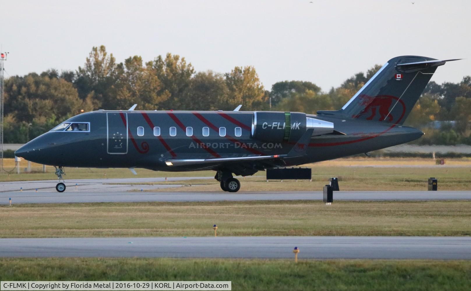 C-FLMK, 2008 Bombardier Challenger 605 (CL-600-2B16) C/N 5786, Challenger 605 zx