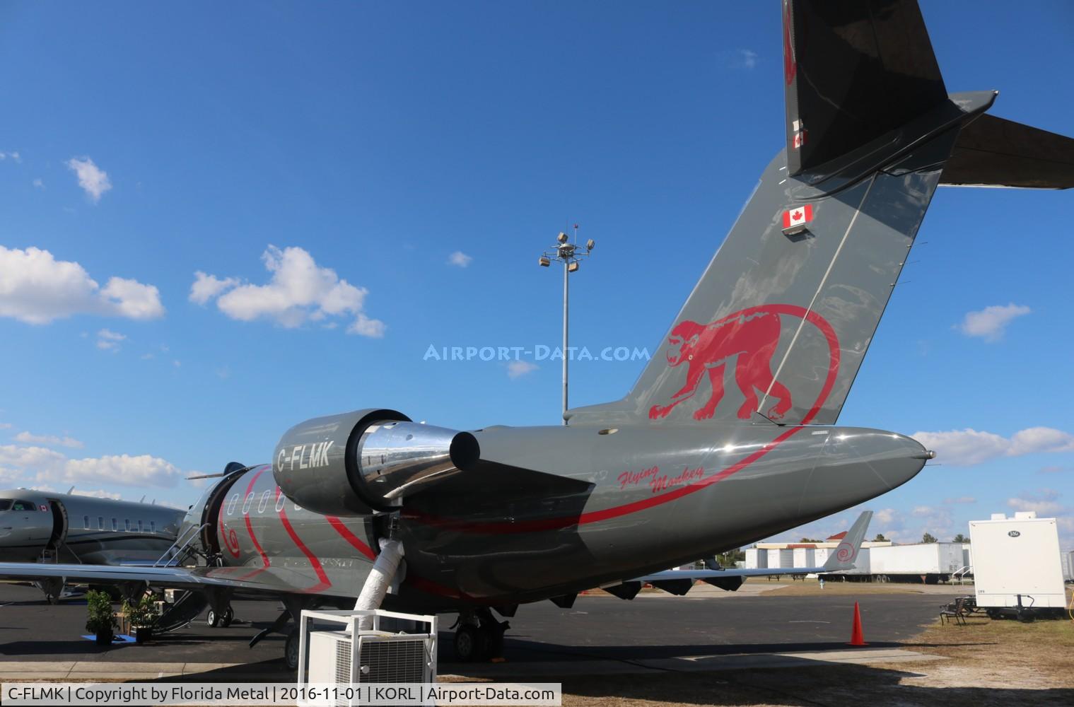 C-FLMK, 2008 Bombardier Challenger 605 (CL-600-2B16) C/N 5786, Challenger 605 zx