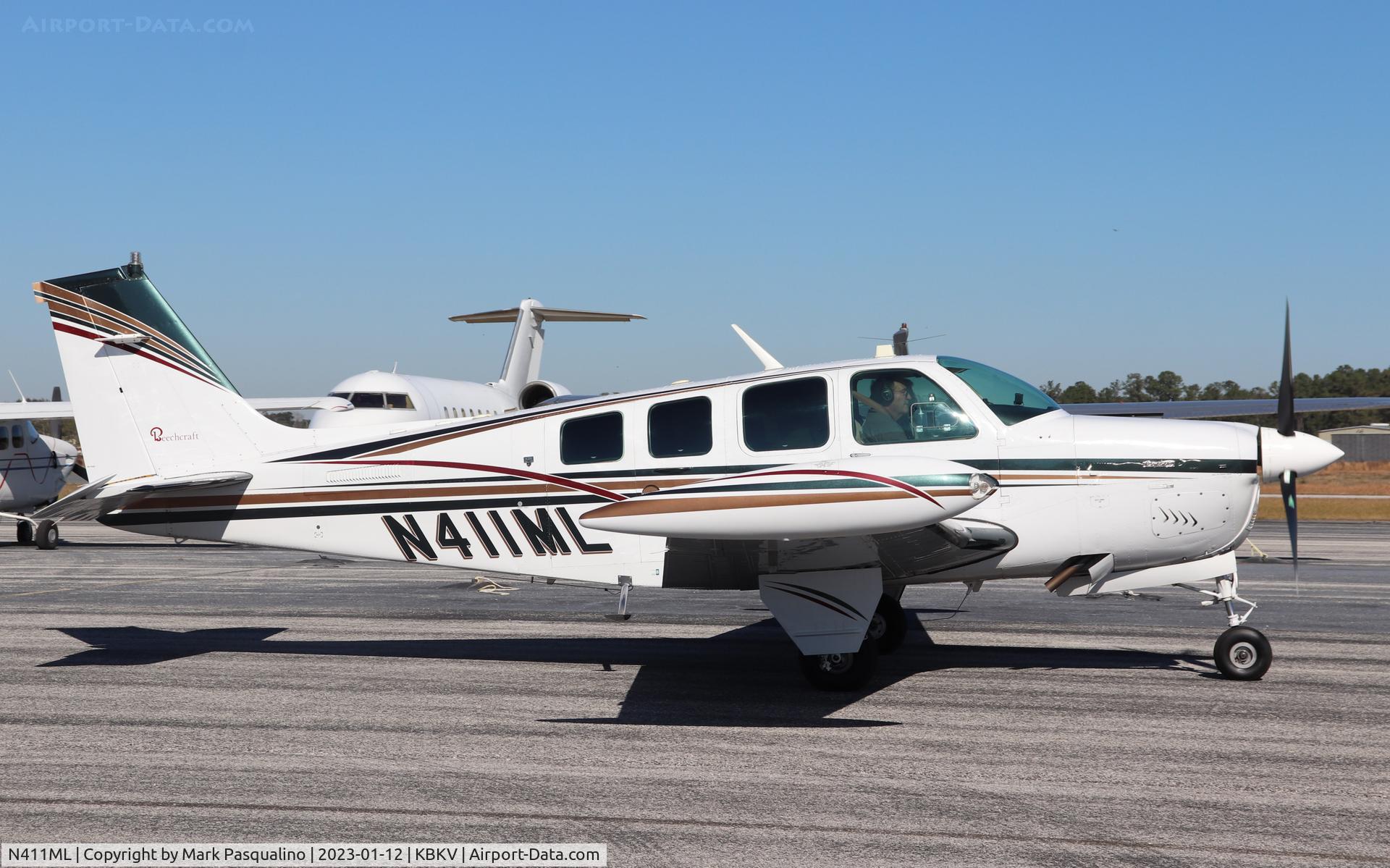N411ML, 1972 Beech A36 Bonanza 36 C/N E-308, Beech A36