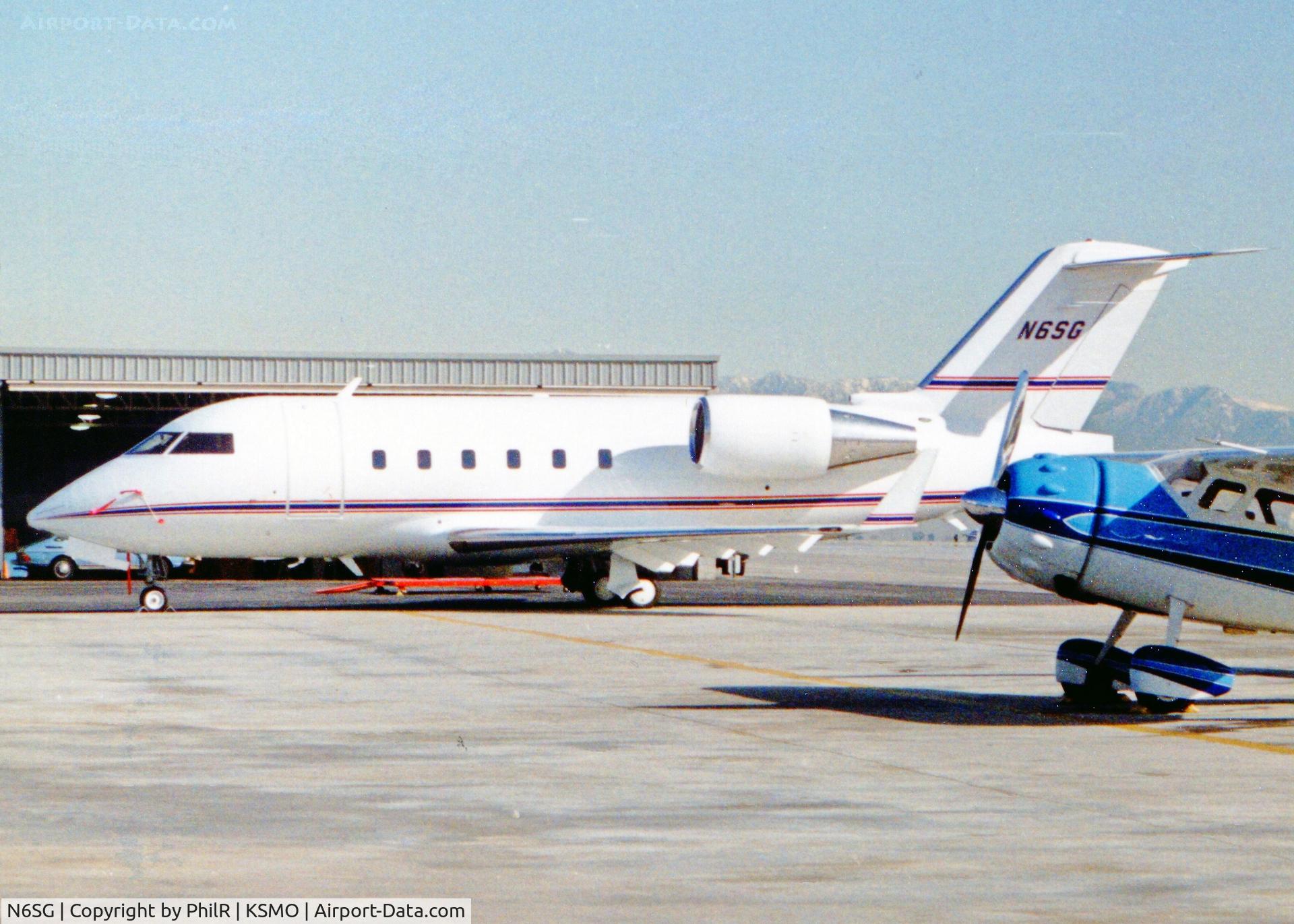 N6SG, 1989 Canadair Challenger 601-3A (CL-600-2B16) C/N 5046, N6SG 1989 Canadair Challenger Santa Monica