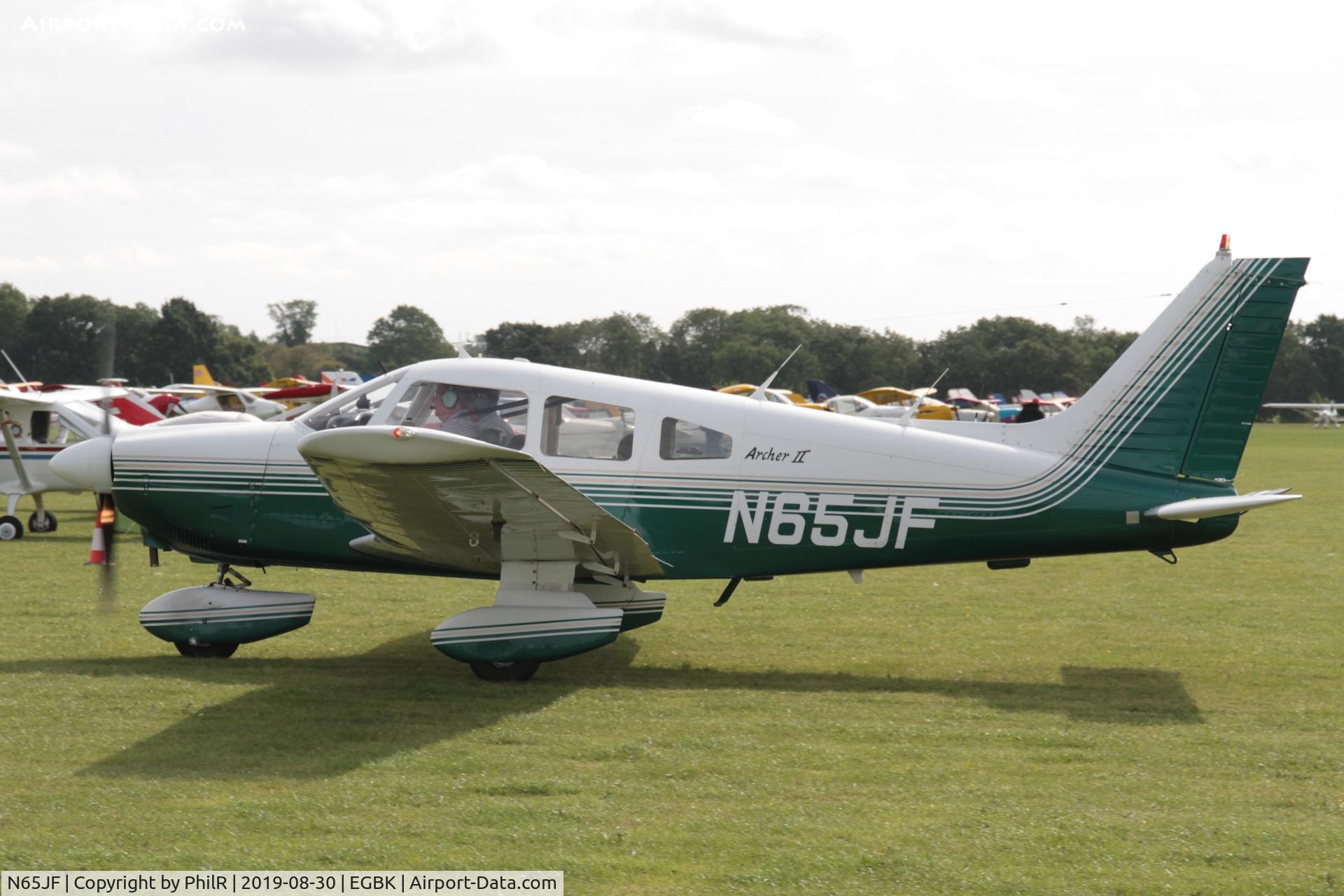 N65JF, 1978 Piper PA-28-181 Cherokee Archer II C/N 28-7990140, N65JF 1978 Piper PA-28-181 Cherokee Archer II  LAA Rally Sywell