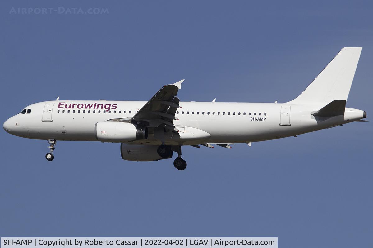9H-AMP, 2006 Airbus A320-232 C/N 2663, Athens Airport