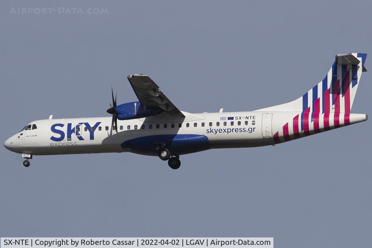 SX-NTE, 2019 ATR 72-600 C/N 1575, Athens Airport
