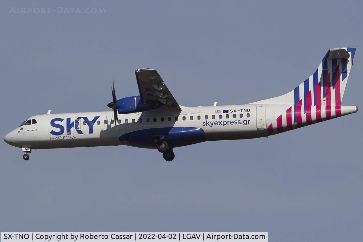 SX-TNO, 2020 ATR 72-600 C/N 1632, Athens Airport