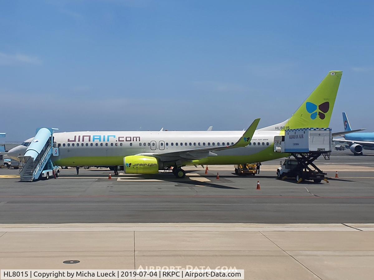 HL8015, 2015 Boeing 737-8SH C/N 42061, At Jeju
