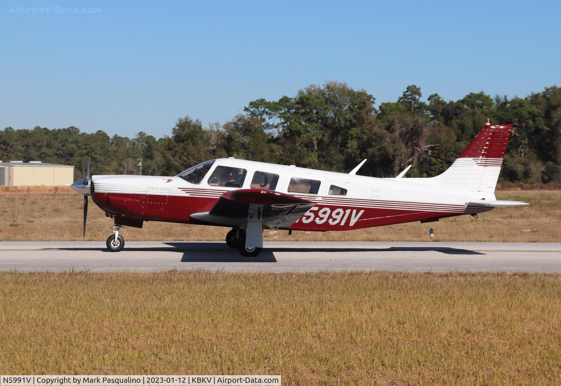 N5991V, 1977 Piper PA-32R-300 Cherokee Lance C/N 32R-7780386, Piper PA-32R-300