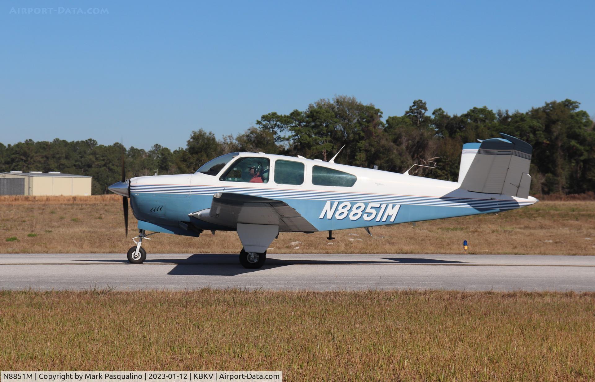 N8851M, 1964 Beech S35 Bonanza C/N D-7362, Beech S35