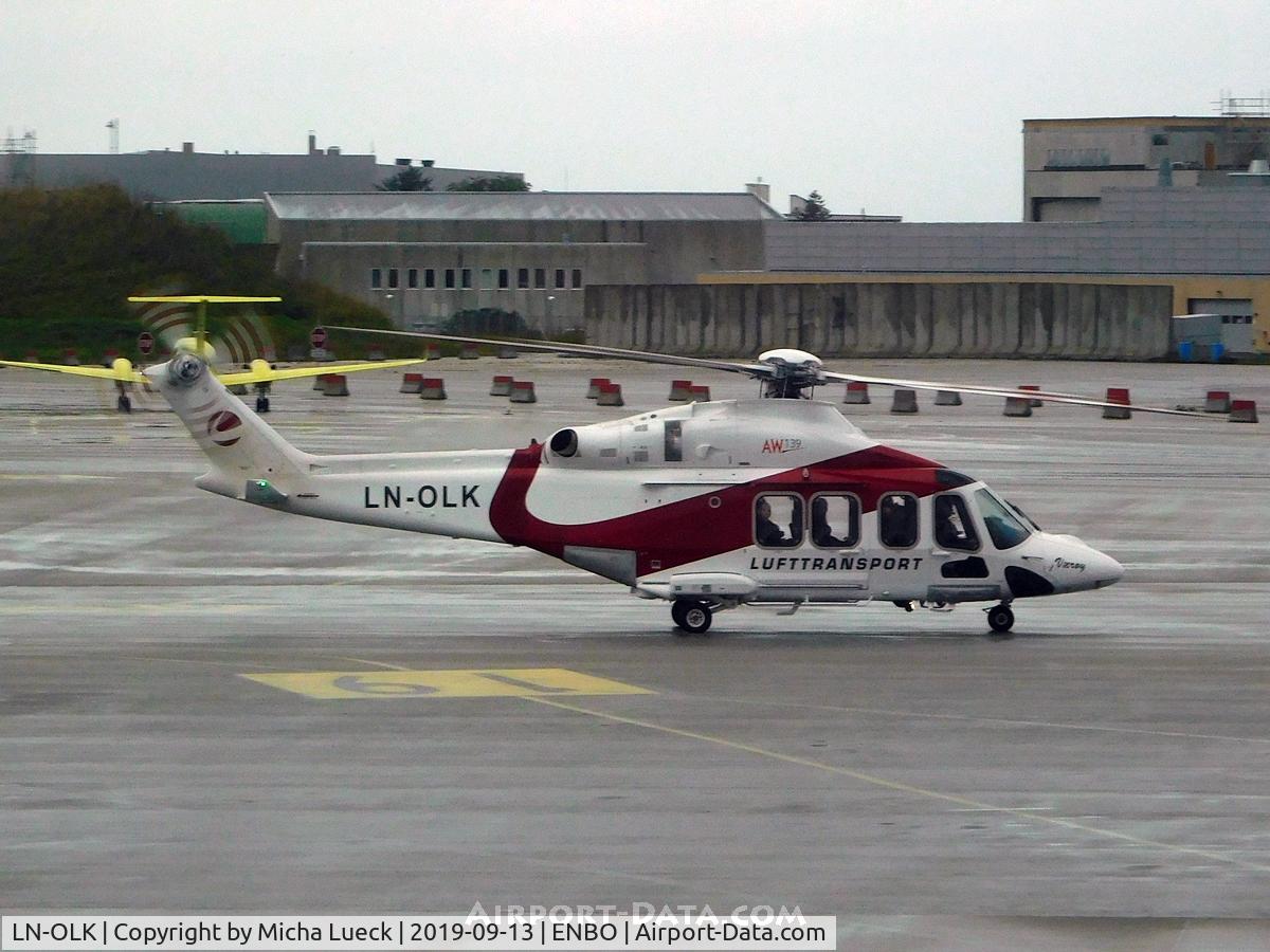 LN-OLK, AgustaWestland AW-139 C/N 41545, At Bodø