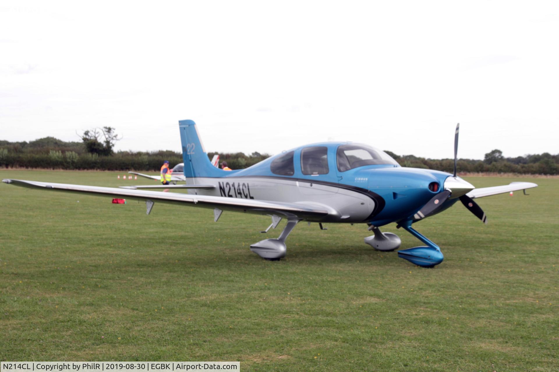 N214CL, 2012 Cirrus SR22 GTS C/N 3830, N214CL 2012 Cirrus SR22-GTS LAA Rally Sywell