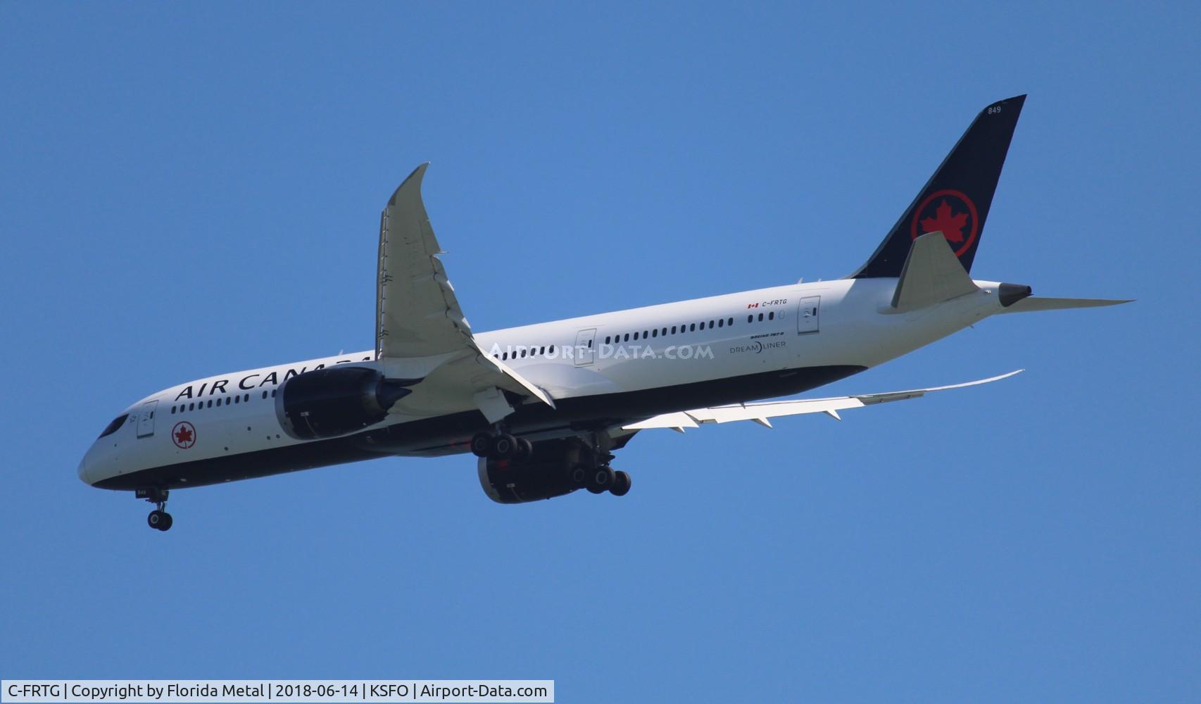 C-FRTG, 2017 Boeing 787-9 Dreamliner C/N 37184, Air Canada 787-9 zx