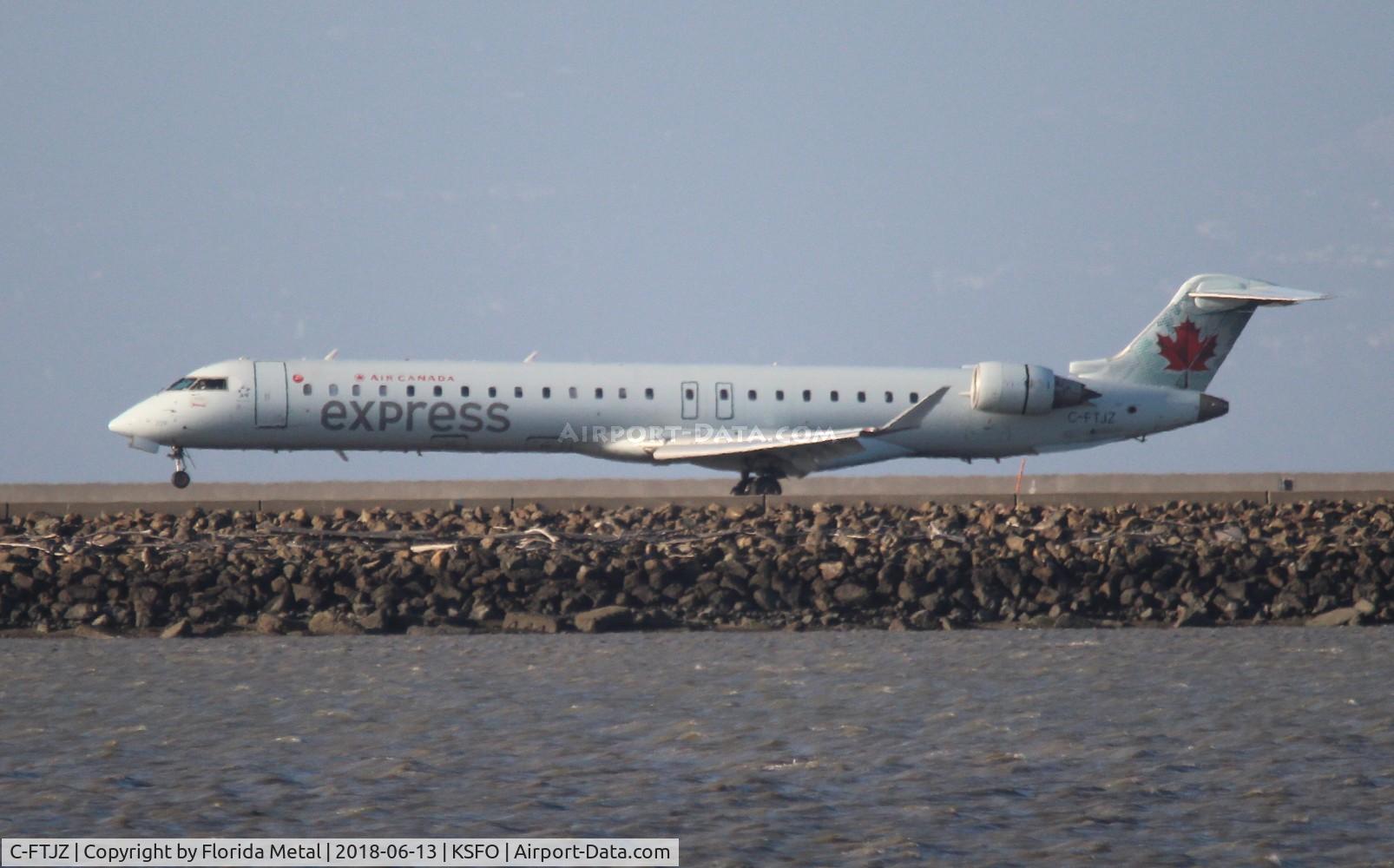 C-FTJZ, 2005 Canadair CRJ-705ER (CL-600-2D15) Regional Jet C/N 15047, Air Canada CRJ-900 zx