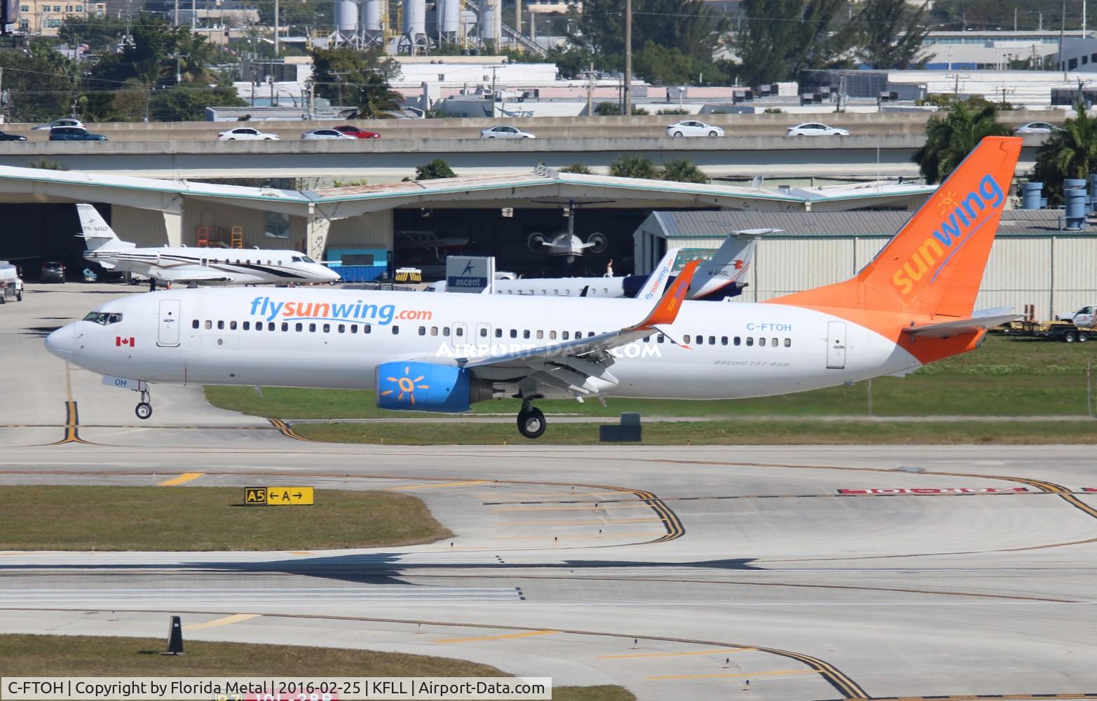 C-FTOH, 2009 Boeing 737-8HX C/N 29647, Sunwing 737-800 zx