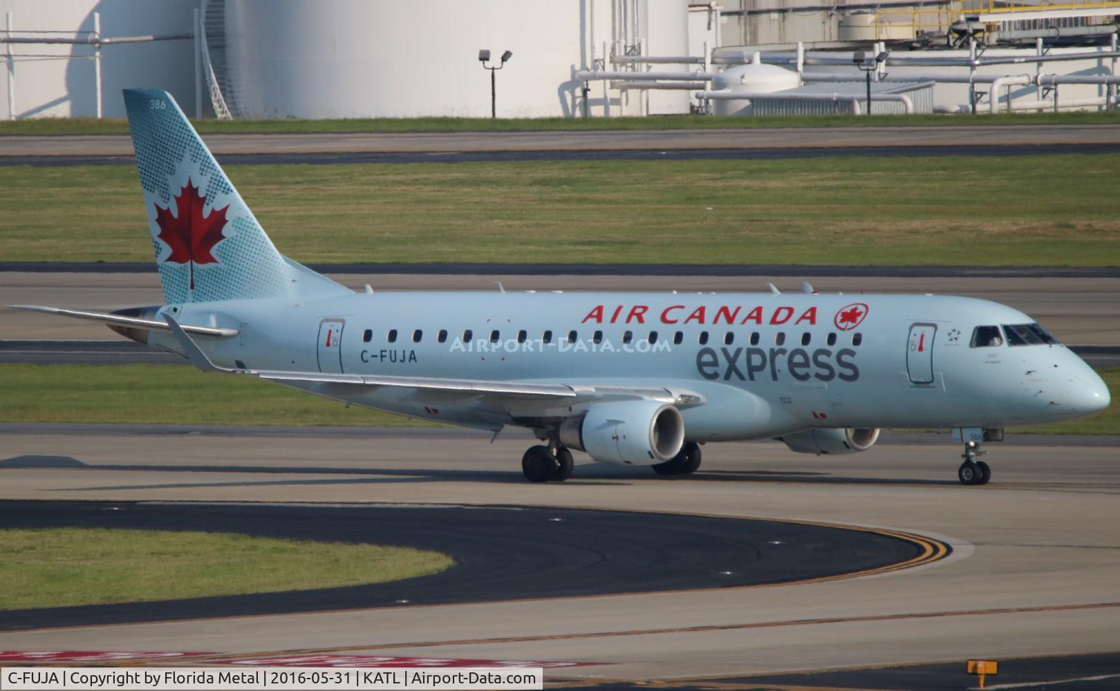 C-FUJA, 2009 Embraer 175SU (ERJ-170-200SU) C/N 17000272, Air Canada E175 zx