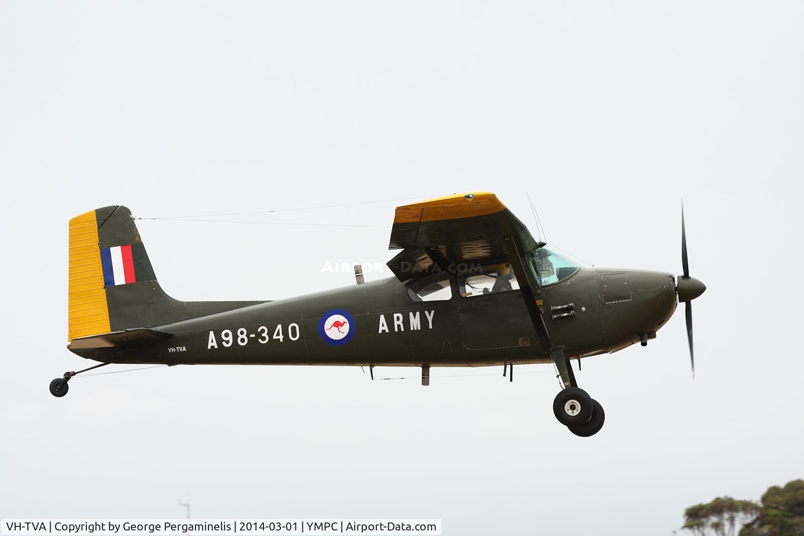 VH-TVA, 1958 Cessna 180A C/N 50340, Airshow.