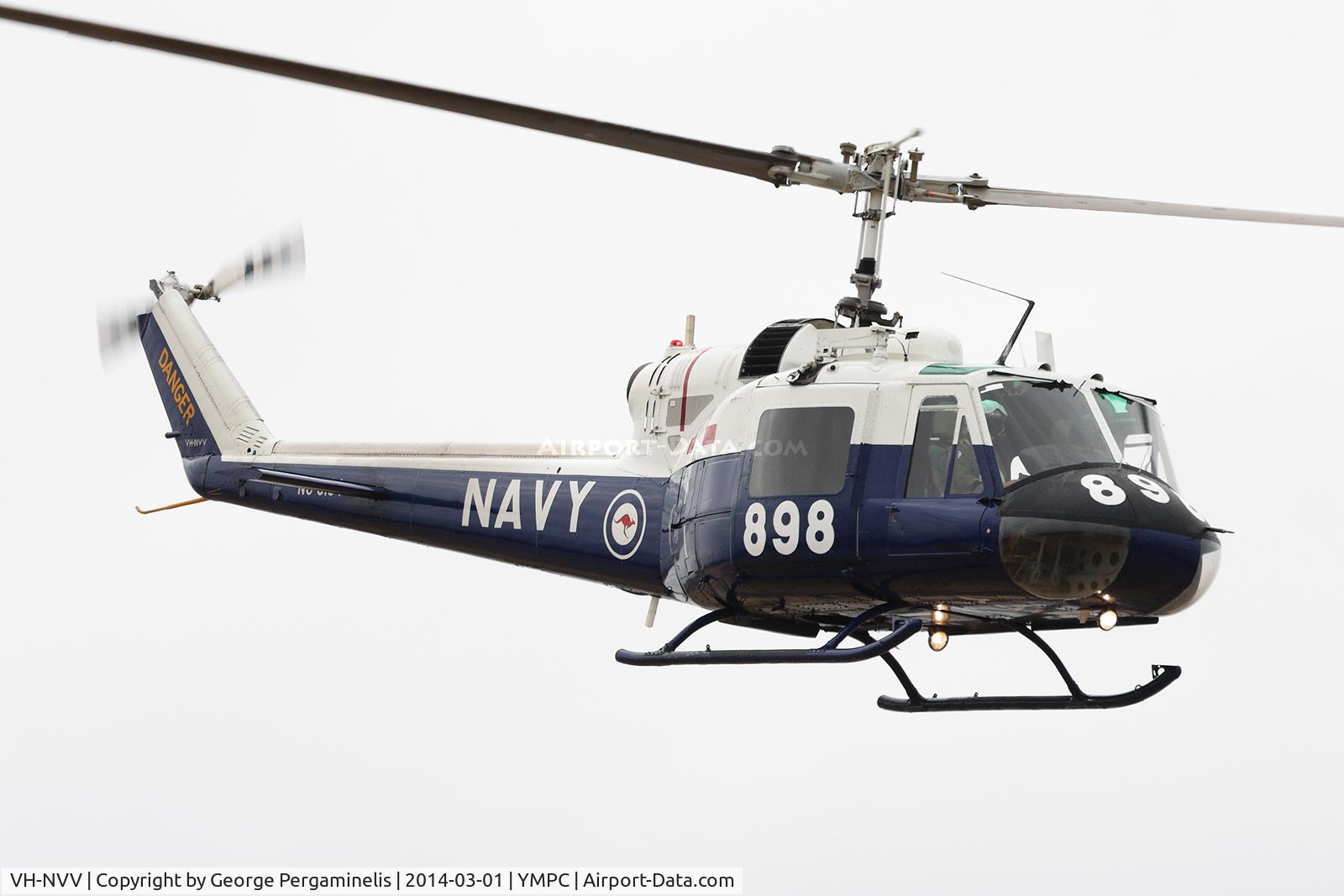 VH-NVV, 1963 Bell UH-1B Iroquois C/N 715, Airshow.
