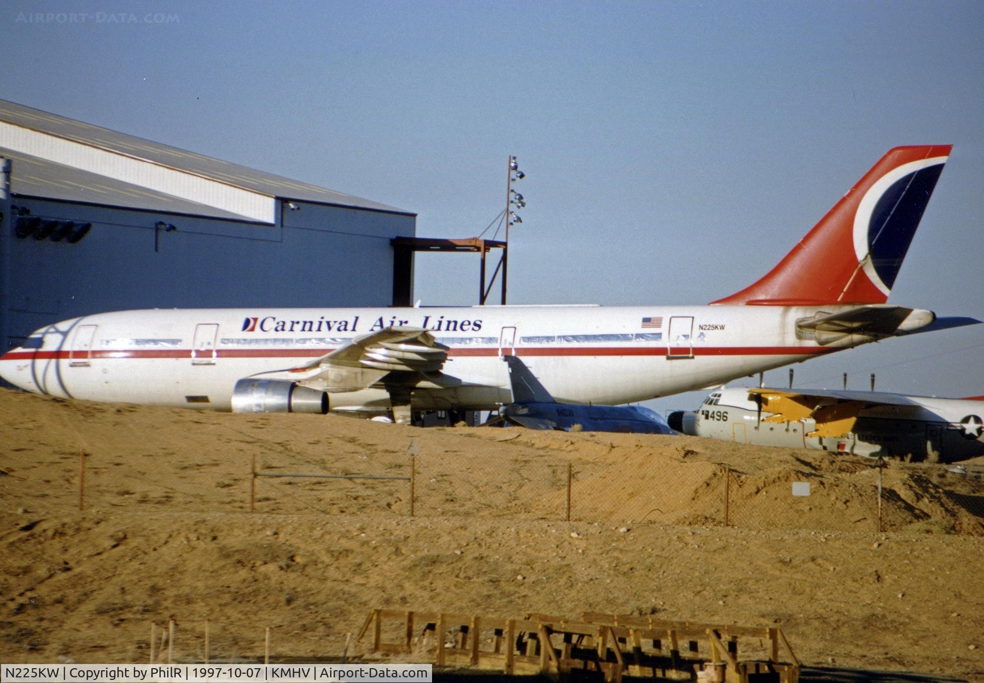 N225KW, 1979 Airbus A300B4-203(F) C/N 093, N225KW 1979 Airbus A300B4 Carnival Airlines Kern Airport Mojave