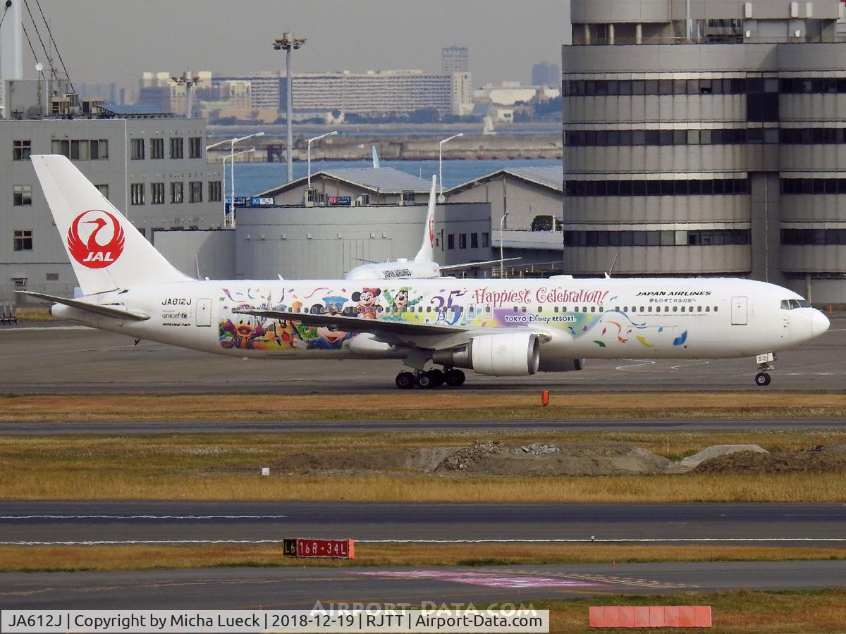 JA612J, Boeing 767-346/ER C/N 33848, Happiest Celebration! (Disney Tokyo Resort)