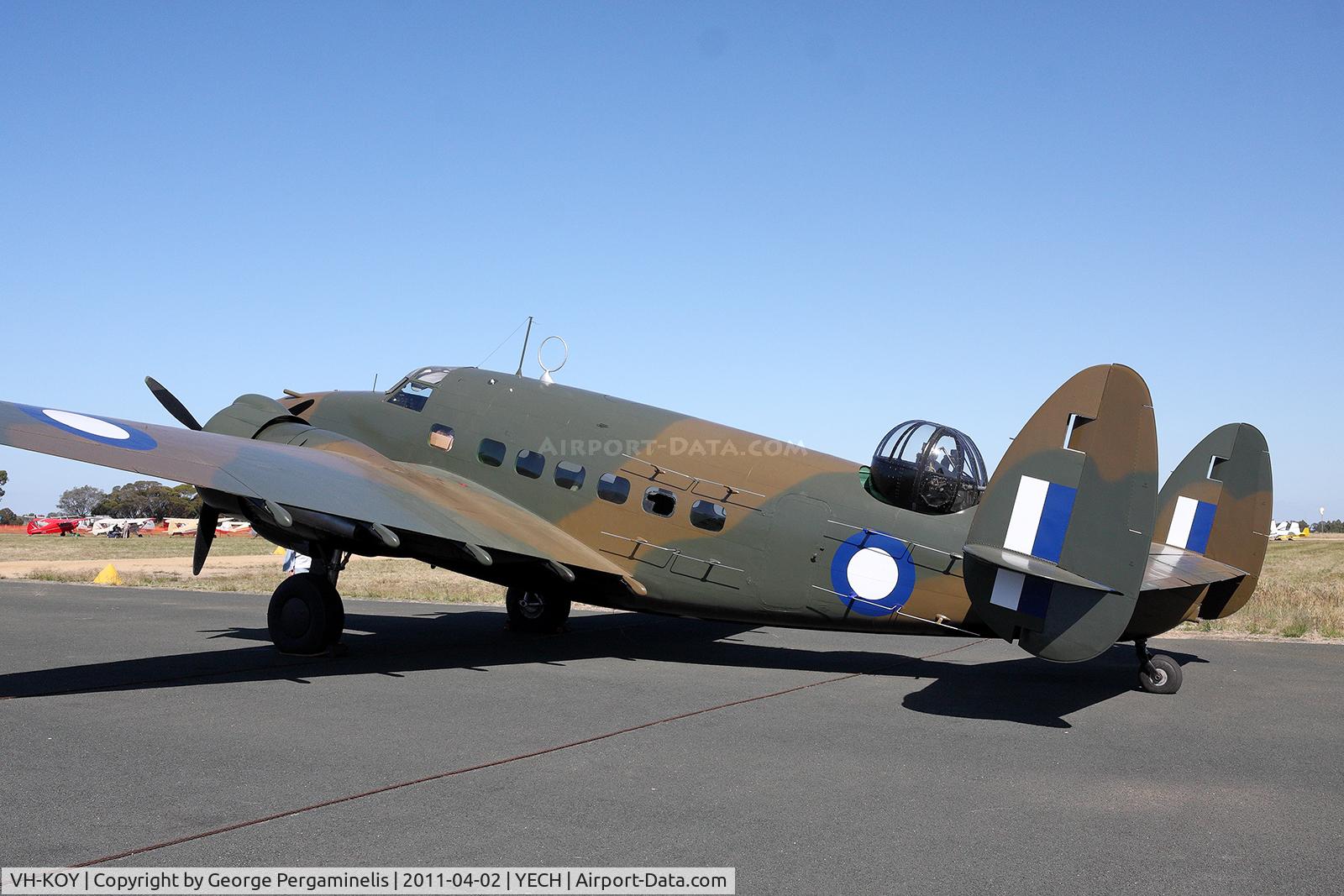 VH-KOY, 1939 Lockheed Hudson IVA C/N 6041, Airshow.