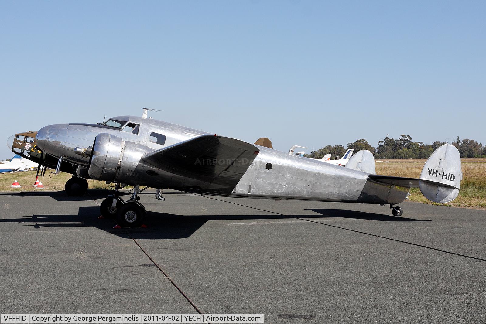 VH-HID, 1937 Lockheed 12A Electra Junior C/N 1262, Airshow.