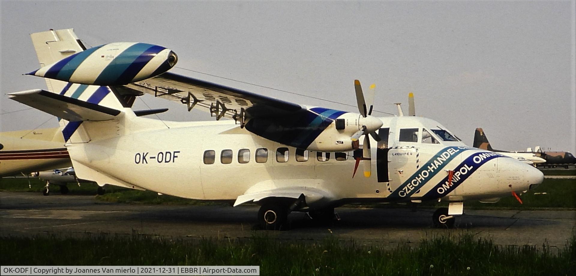 OK-ODF, 1984 Let L-410UVP-E9 Turbolet C/N 841324, Slide scan