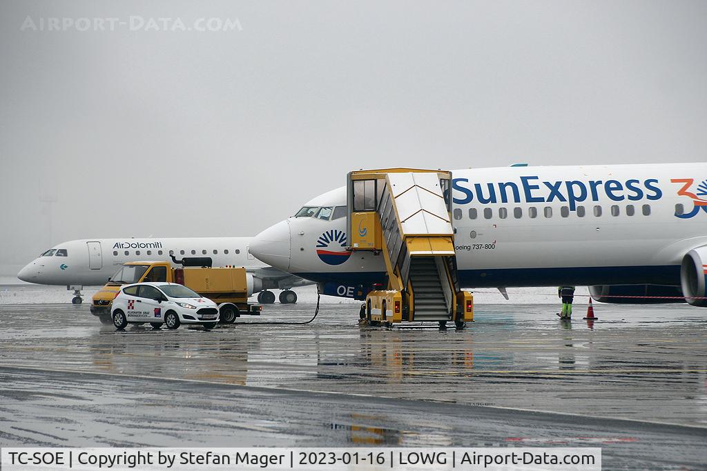 TC-SOE, 2017 Boeing 737-800 C/N 61177, Sun Express & Air Dolomiti @GRZ