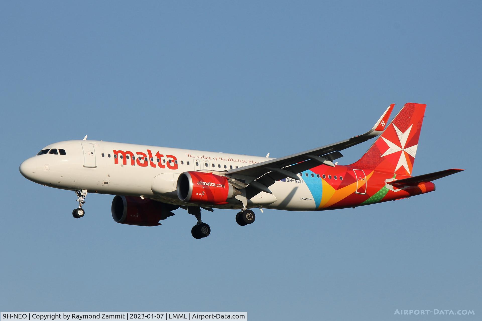9H-NEO, 2017 Airbus A320-251N C/N 7875, A320Neo 9H-NEO Air Malta