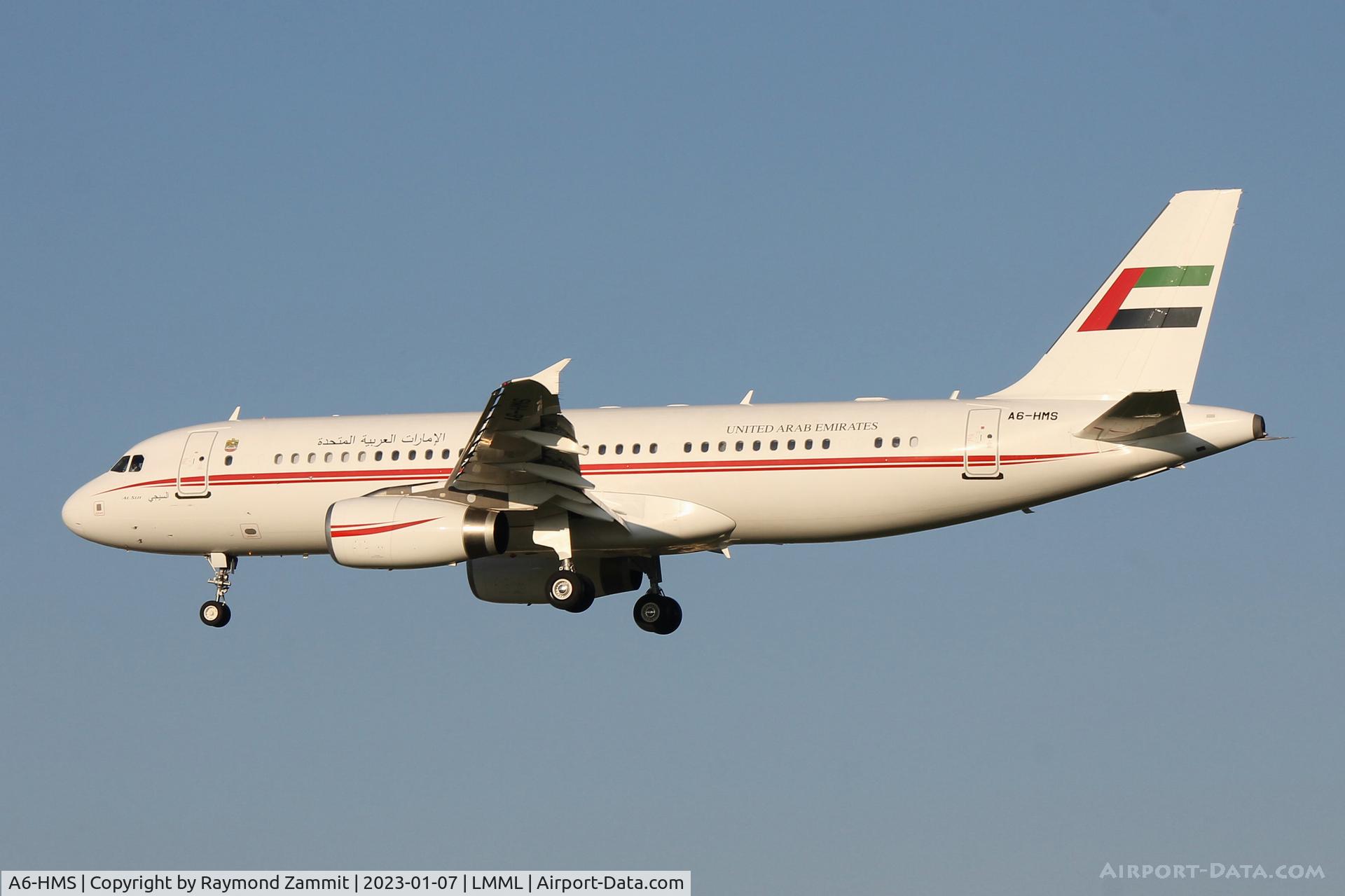 A6-HMS, 2008 Airbus A320-232X C/N 3379, A320 A6-HMS UAE Dubai Air Wing