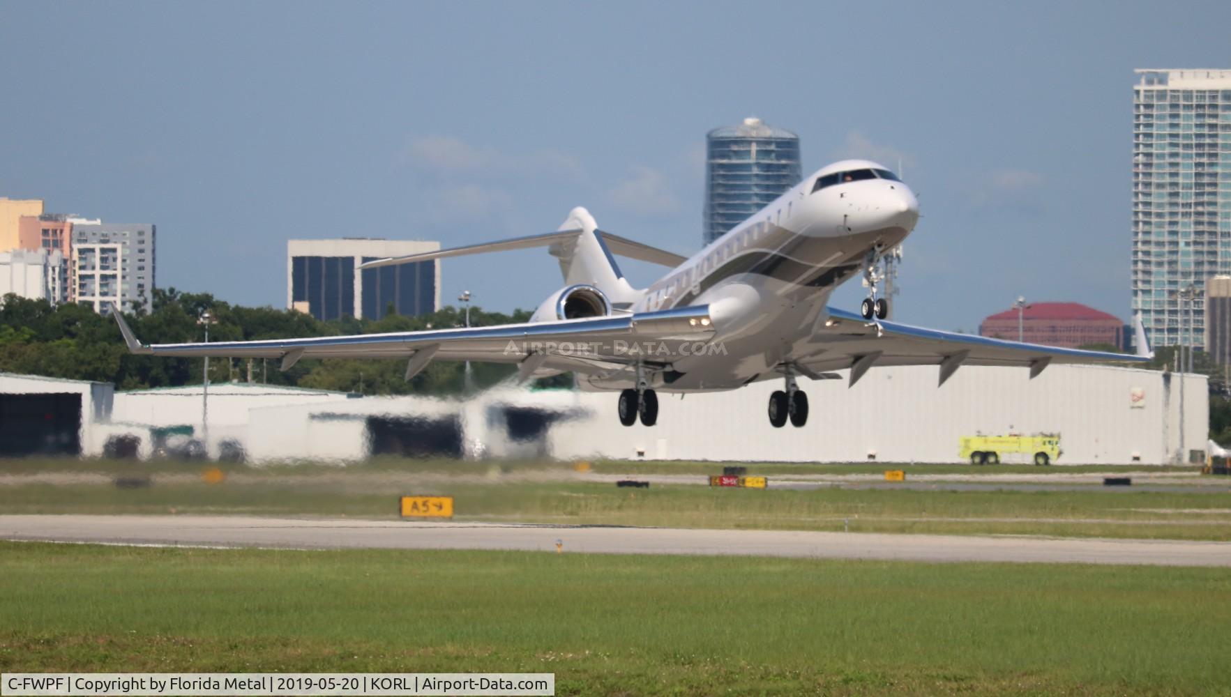 C-FWPF, 2014 Bombardier BD700-1A10 Global 6000 C/N 9596, ORL 2019