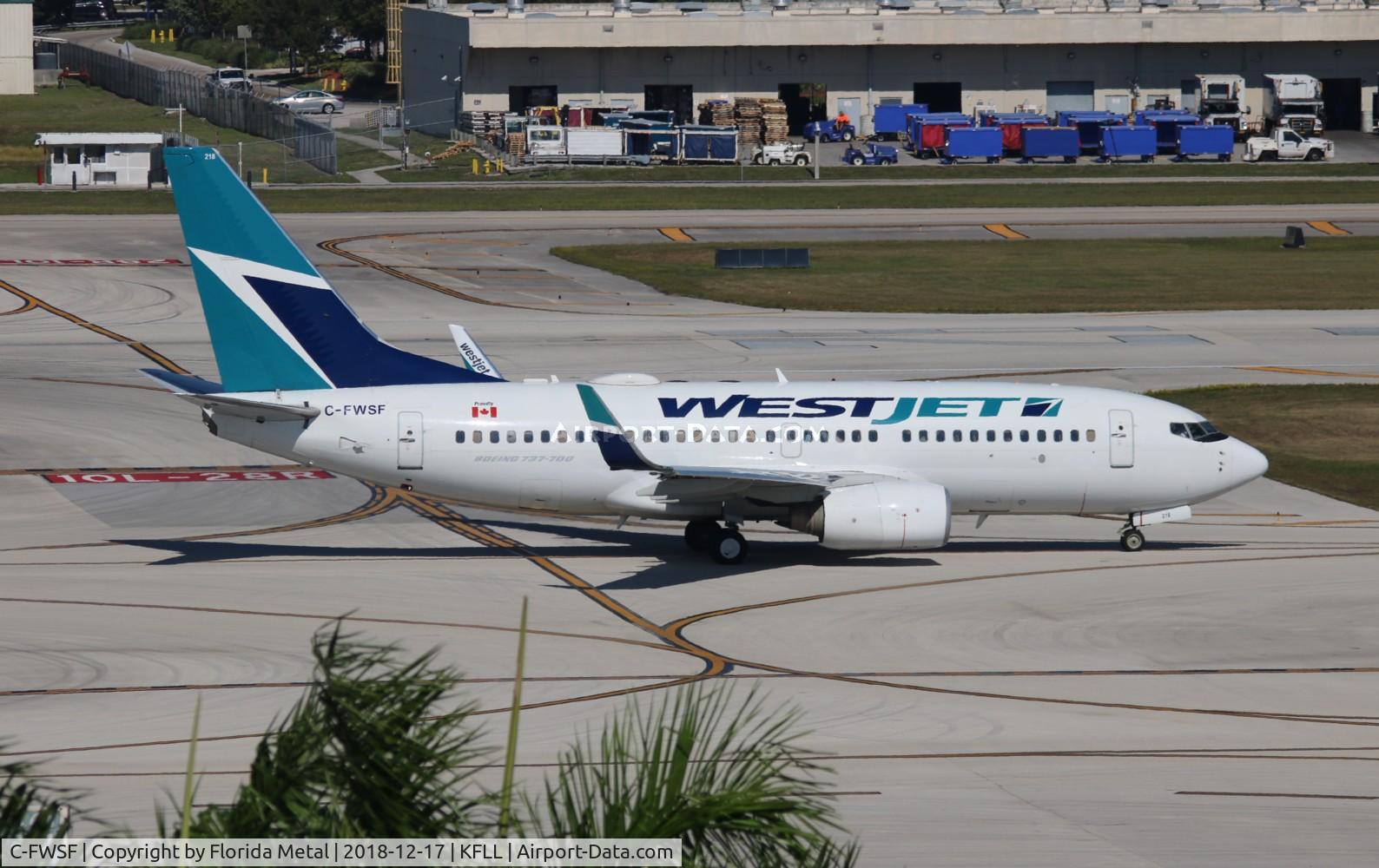 C-FWSF, 2003 Boeing 737-7CT C/N 32758, WestJet 737-700 zx