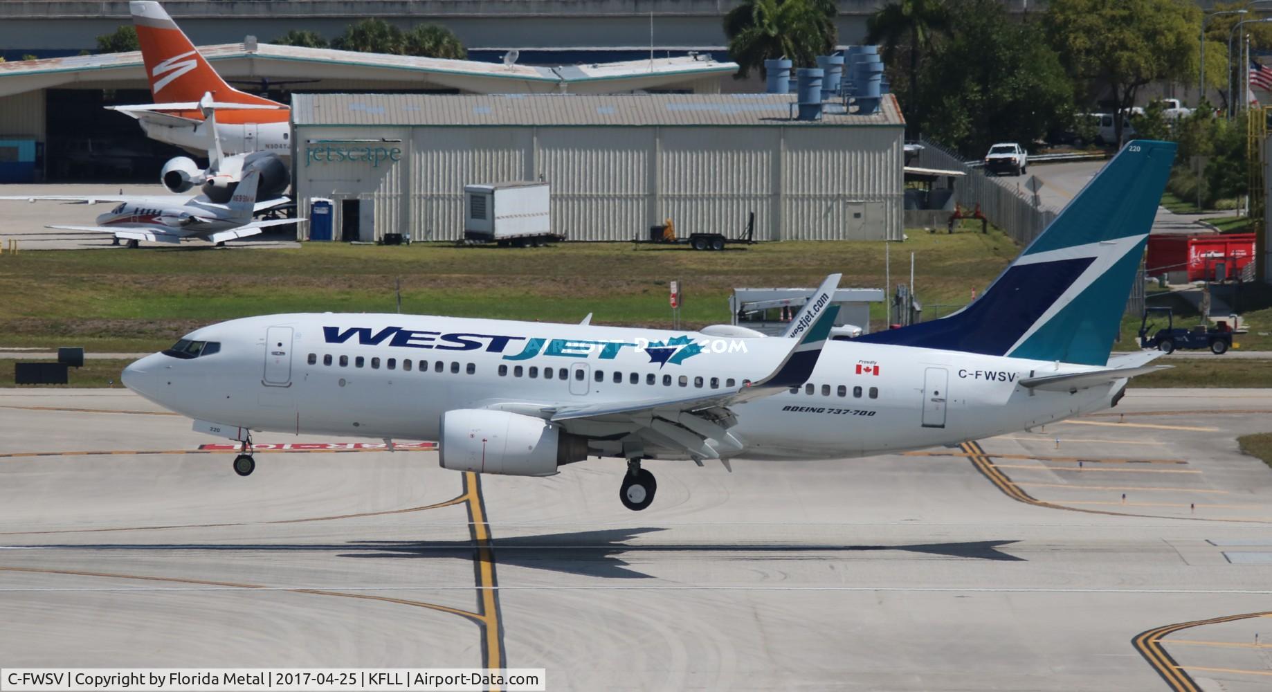 C-FWSV, 2003 Boeing 737-7CT C/N 32760, WestJet 737-700 zx