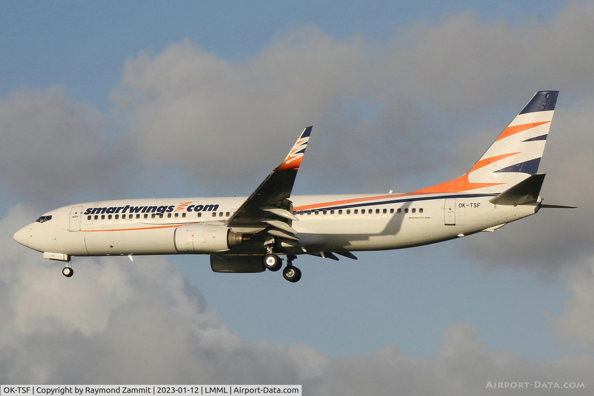 OK-TSF, 2008 Boeing 737-8GJ C/N 37360, B737-800 OK-TSF SmartWings
