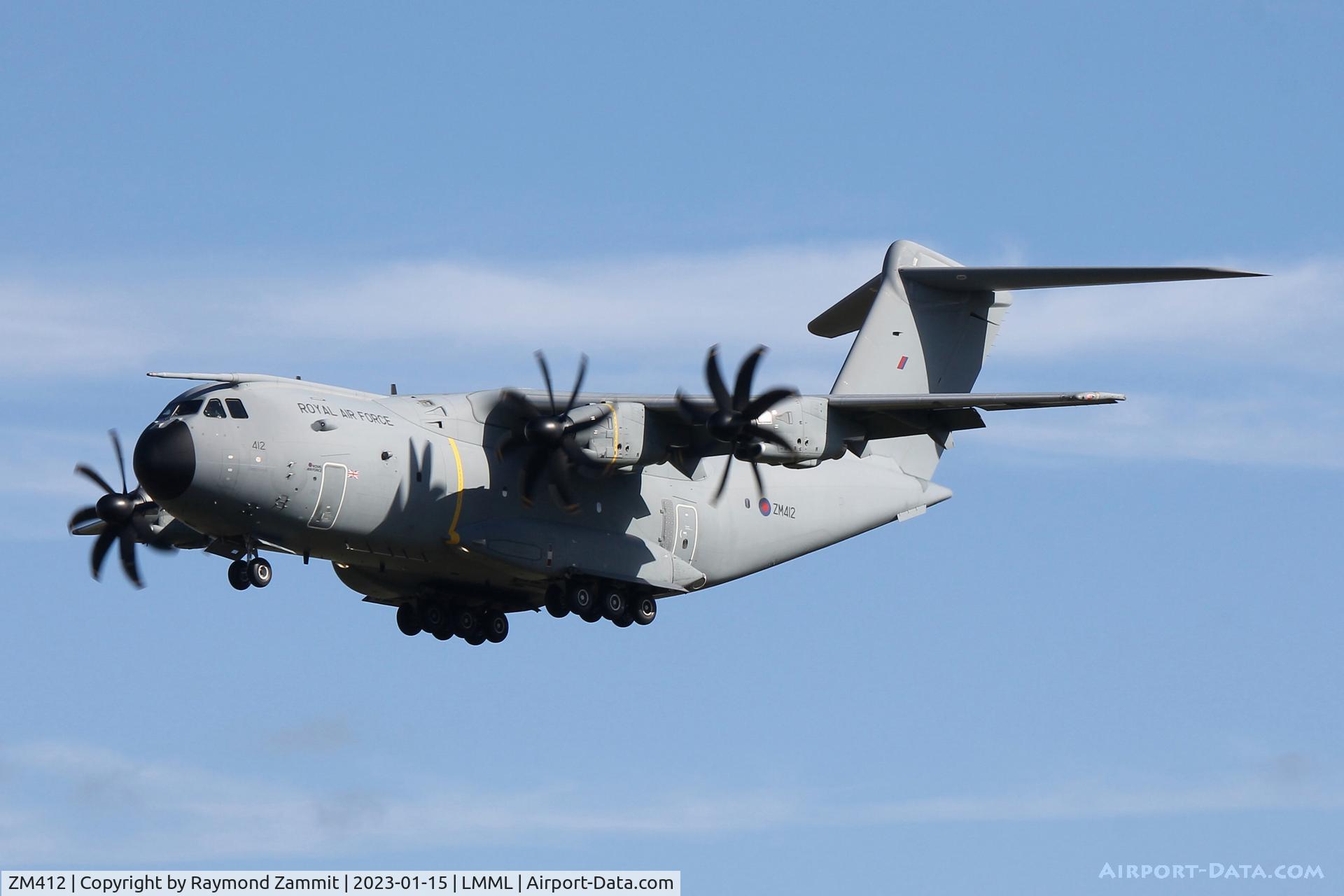 ZM412, 2016 Airbus A400M-180 Atlas C.1 C/N 042, Airbus A400M Atlas C.1 ZM412 Royal Air Force
