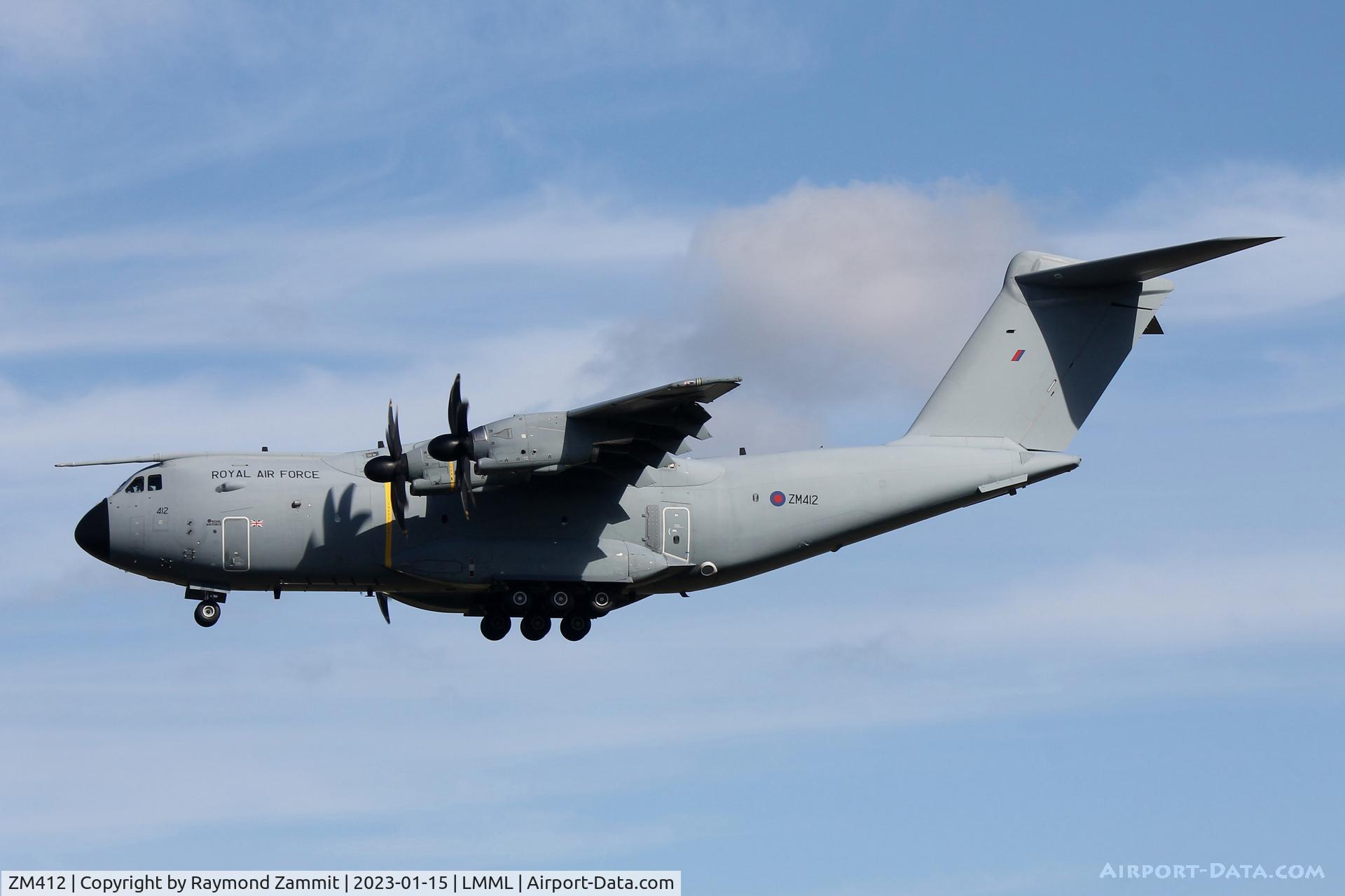 ZM412, 2016 Airbus A400M-180 Atlas C.1 C/N 042, Airbus A400M-180 Atlas C.1 ZM412 Royal Air Force