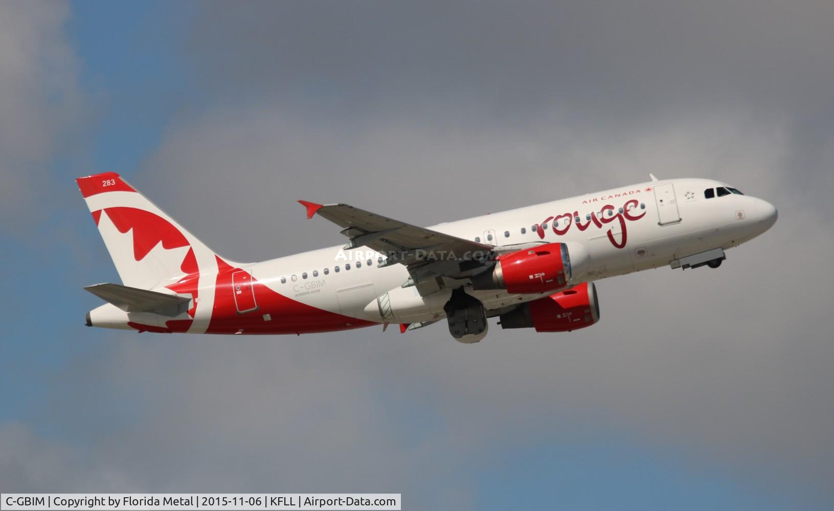 C-GBIM, 1998 Airbus A319-114 C/N 840, Rouge A319 zx