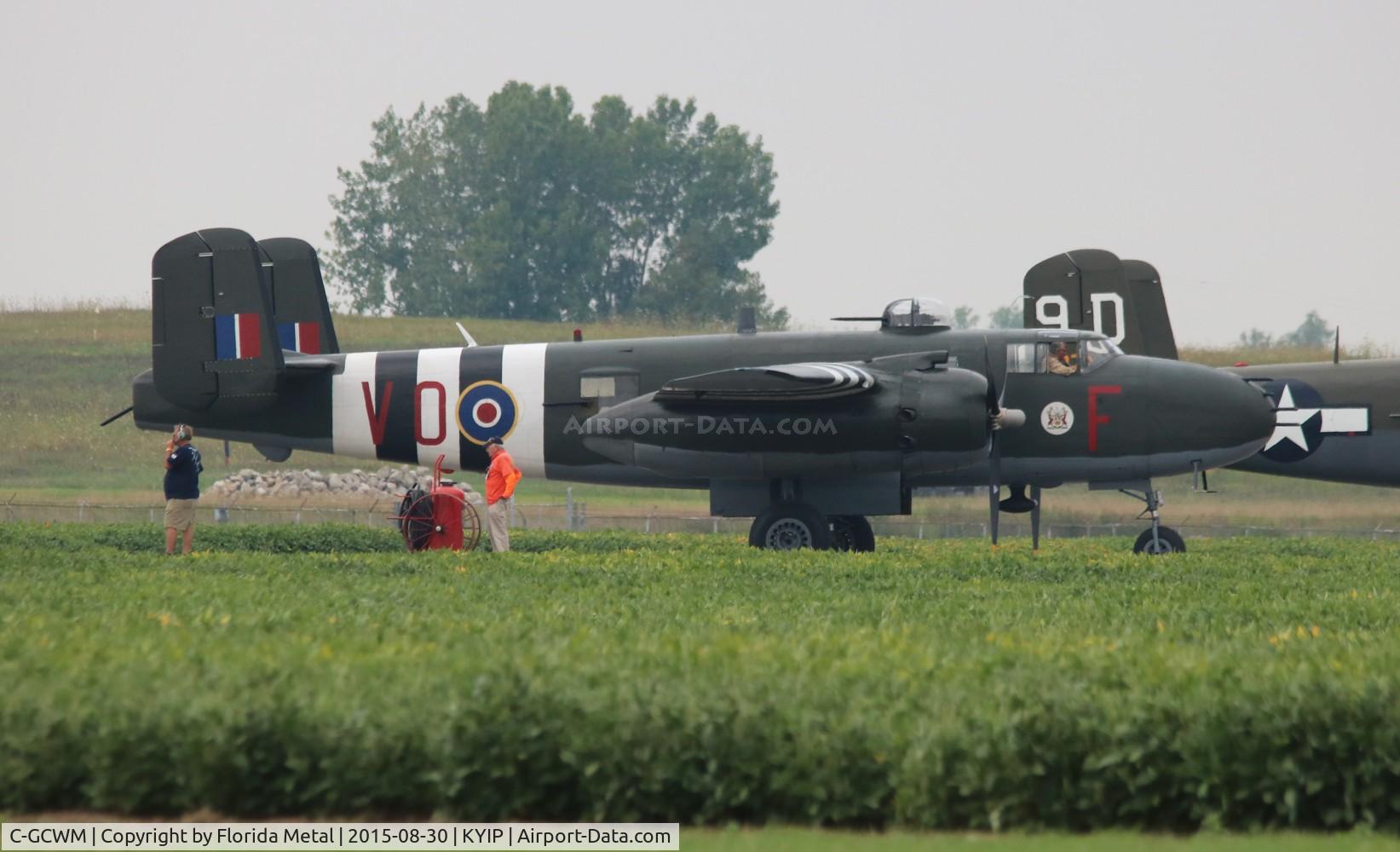 C-GCWM, 1945 North American B-25J Mitchell Mitchell C/N 108-47734, Hot Gen