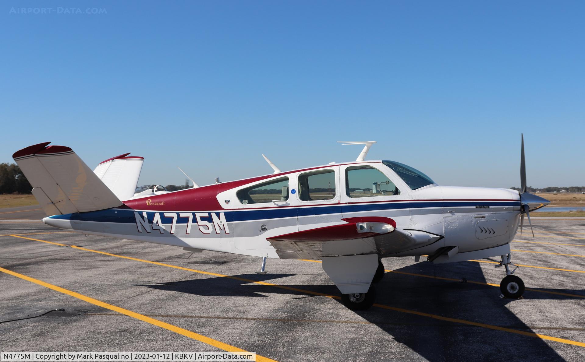 N4775M, 1978 Beech V35B Bonanza C/N D-10131, Beech V35B
